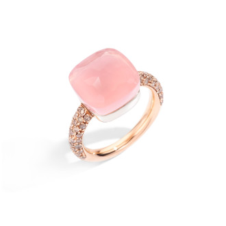 Nudo Rosenquarz Maxi Ring