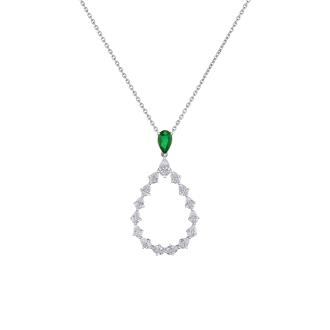 L'Heure Du Diamant Drop Halskette