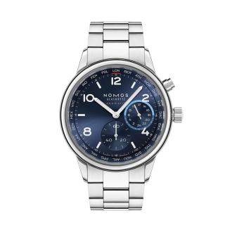Club Sport Neomatik Weltzeit blau
