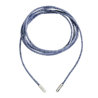 Kordel aus blauem Kordel