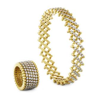 Serafino Multi-Size Ring und Armreif