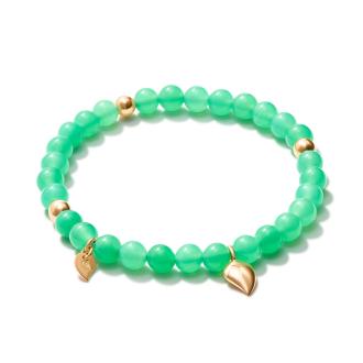INDIA Armband Chrysoprase