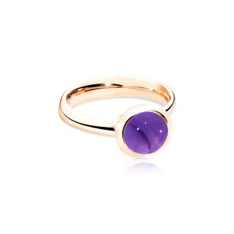 BOUTON Ring small Amethyst