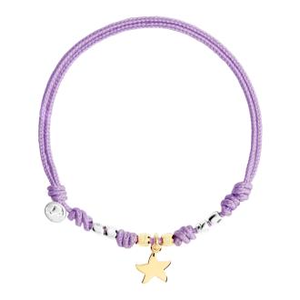 Kordelarmband Stellina