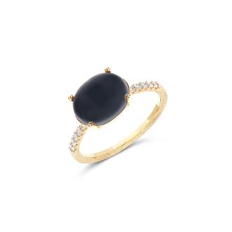 Dancing Mystery Black Ring
