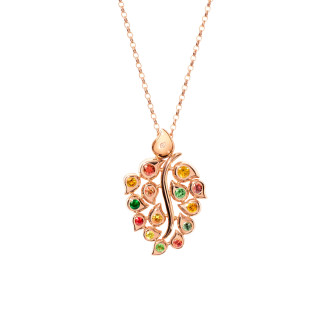 SNOWFLAKES Leaf Anhänger 'Indian Summer'