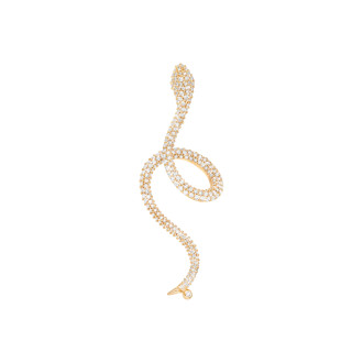 Snakes Ohrring mit Diamant-Pavé