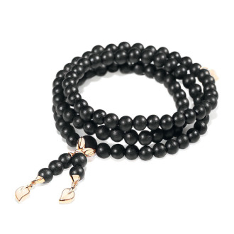 INDIA Armband mit Ebenholz Medium