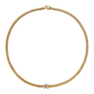 Solo Flex'it Collier mit Diamanten
