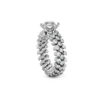 Brevetto Solitaire Multi-Size Ring
