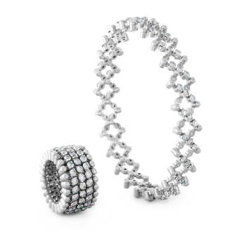 Serafino Multi-Size Ring und Armreif
