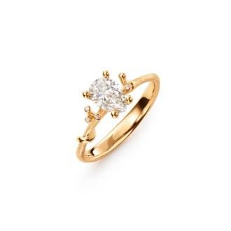 Nature Solitaire Ring