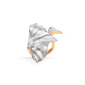 Cranes Ring Medium