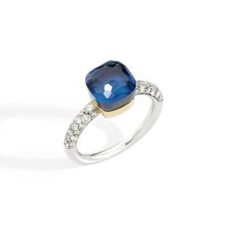 Nudo Deep Blue kleiner Ring