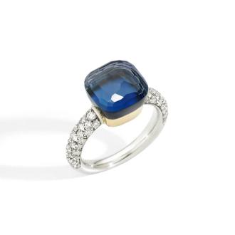 Nudo Deep Blue klassischer Ring