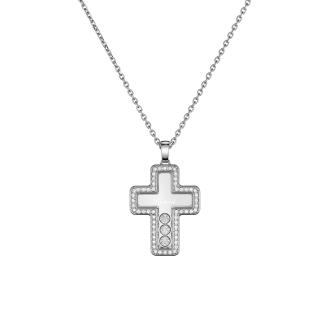 Happy Diamonds Cross  Anhänger