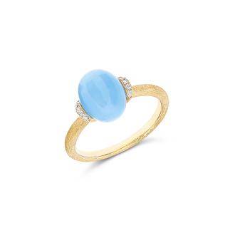 Dancing Azure Ring
