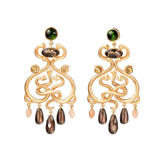 Snakes Ohrringe im Chandelier Stil