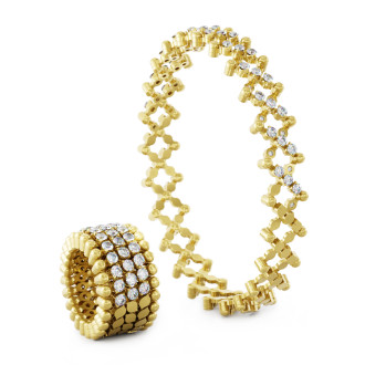 Serafino Multi-Size Ring und Armreif