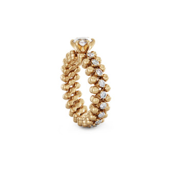 Brevetto Solitaire Multi-Size Ring