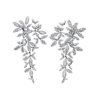 Winter Frost Ohrclips