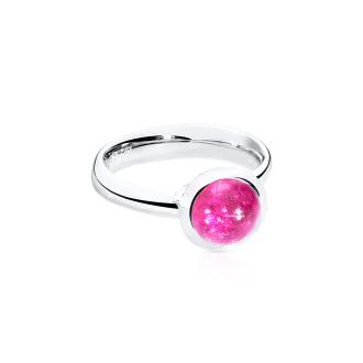BOUTON Ring small rosa  Turmalin