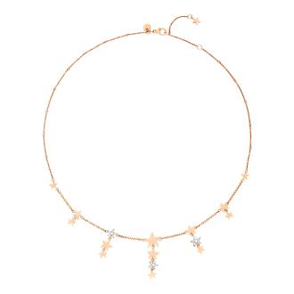 Halskette Stellina „Precious“ mit Diamanten