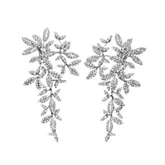 Winter Frost Ohrclips