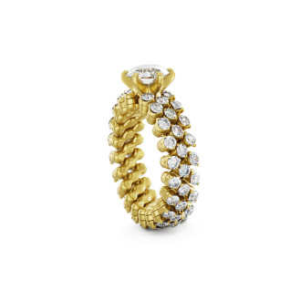 Brevetto Solitaire Multi-Size Ring