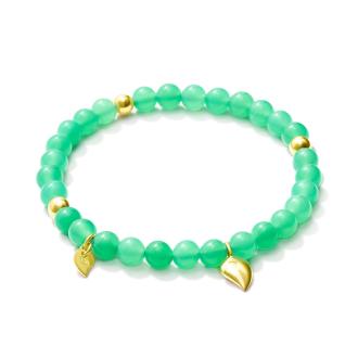 INDIA Armband Chrysoprase