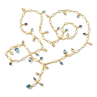 MIKADO Halskette 'Sky' mit Diamant-Pavé