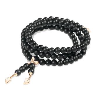 INDIA Armband medium Ebenholz