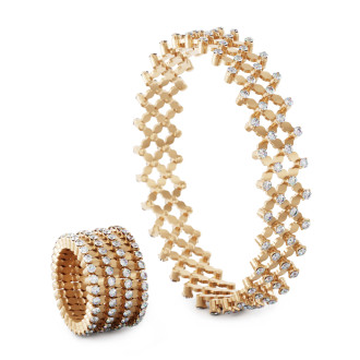 Serafino Multi-Size Ring und Armreif