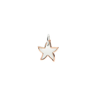 Anhänger XL Stellina aus Silber und Roségold