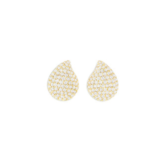 SIGNATURE Large Ohrstecker mit Diamant Pavé