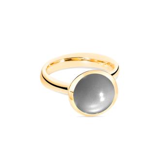 BOUTON Ring large Grauer Mondstein