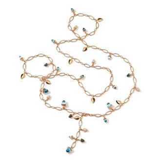 MIKADO Halskette 'Sky' mit Diamant Pavé