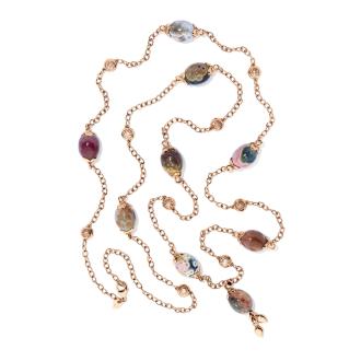 COCONUT Halskette Ocean Jasper