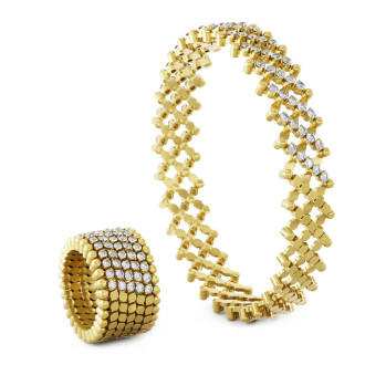 Serafino Multi-Size Ring und Armreif