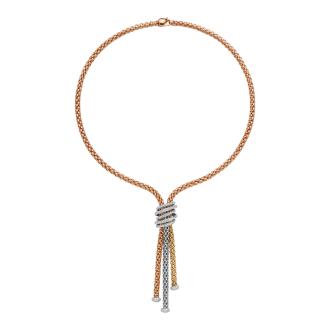 Solo Halskette mit Diamanten