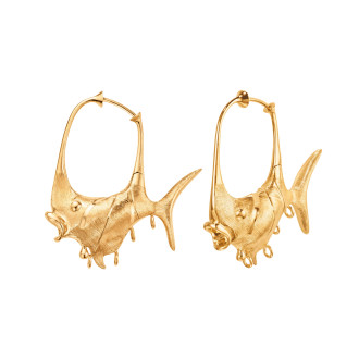 Young Fish Ohrringe groß