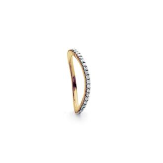 Love Band Ring Curved