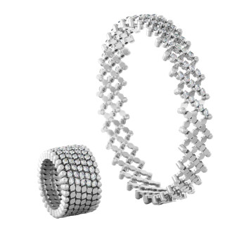 Serafino Multi-Size Ring und Armreif