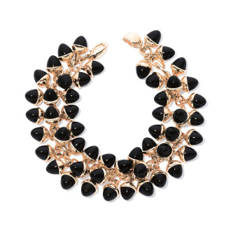 MIKADO Flamenco Armband 'Beluga'