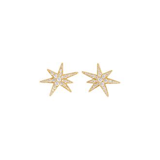 Funky Stars Ohrstecker Medium