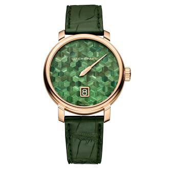L.U.C Quattro Spirit 25 Straw Marquetry Edition