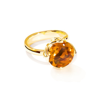 TULIP Ring Large mit Citrin