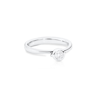 BOUTON Solitaire Ring mit Diamant