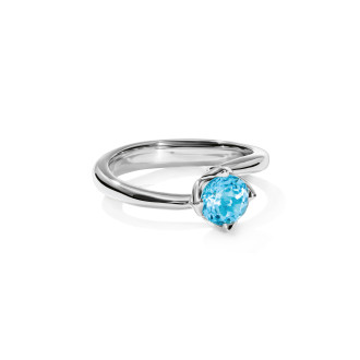 TULIP Ring XS mit Swiss Topas