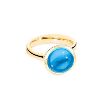 BOUTON Ring large Swiss Topas